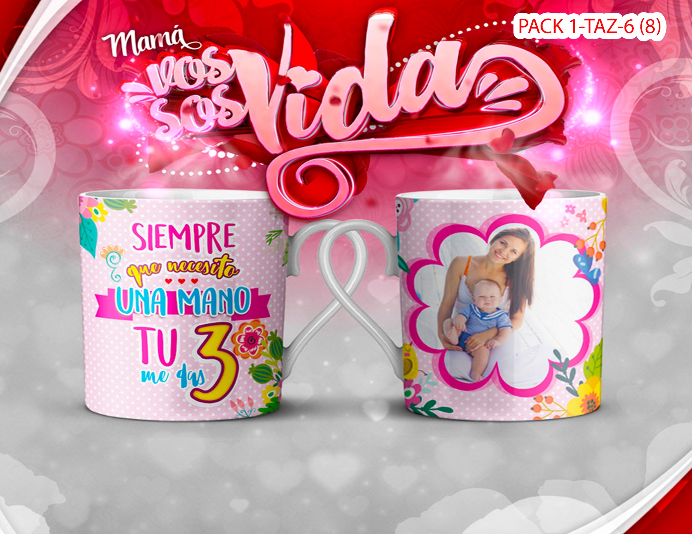 PACK 0001-TAZA DIA MADRES 0001