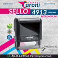 SELLO TRODAT 4913 - 58X22 MM - #40