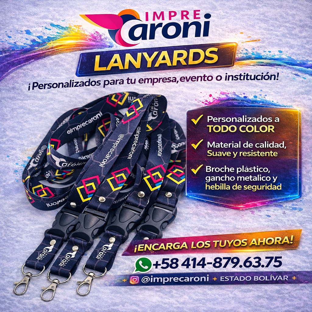 LANYARDS PERSONALIZADOS